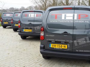 Autobelettering THP Twentetechniek