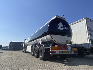 Tankwagen Belettering Oliehandel Hoek BV